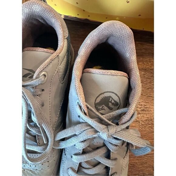 Reebok Classic Leather Ripple Hq6253 Pure Gray Jurassic World unisex sneaker for - Picture 4 of 12